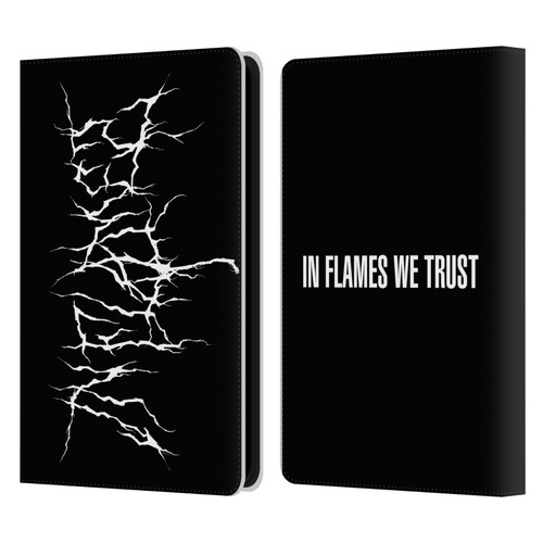 In Flames Metal Grunge Metal Logo Leather Book Wallet Case Cover For Amazon Kindle Paperwhite 5 (2021)
