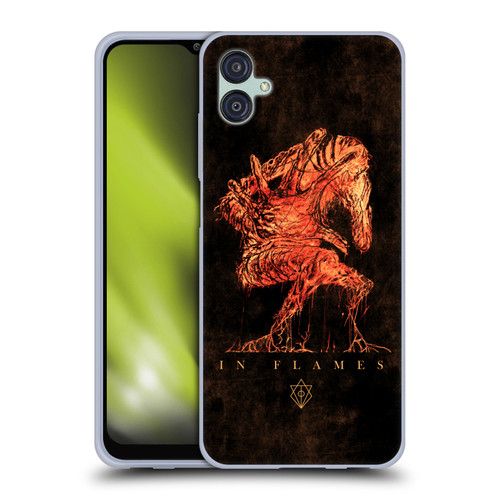 In Flames Metal Grunge Creature Soft Gel Case for Samsung Galaxy M04 5G / A04e