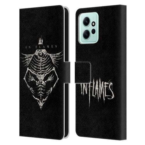 In Flames Metal Grunge Jesterhead Bones Leather Book Wallet Case Cover For Xiaomi Redmi 12