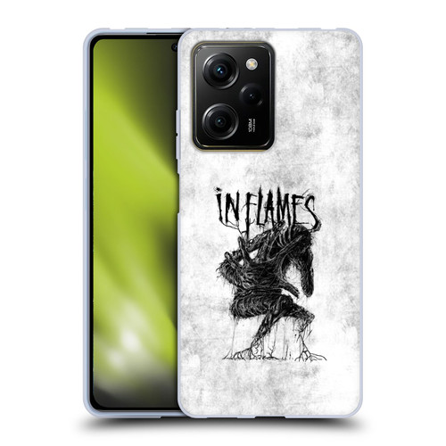 In Flames Metal Grunge Big Creature Soft Gel Case for Xiaomi Redmi Note 12 Pro 5G