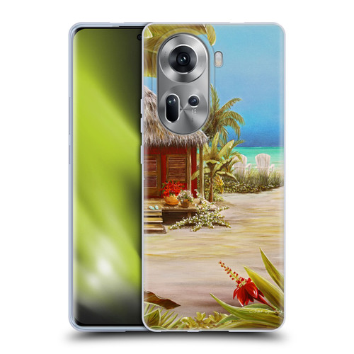 Lisa Sparling Birds And Nature Beach House Soft Gel Case for OPPO Reno11