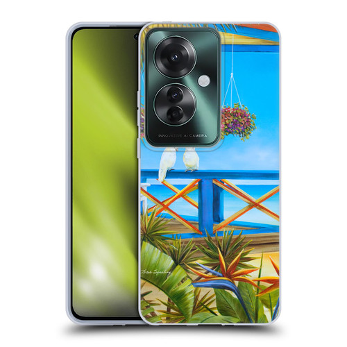 Lisa Sparling Birds And Nature Island Solitude Soft Gel Case for OPPO Reno11 F 5G / F25 Pro 5G