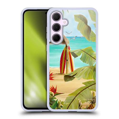 Lisa Sparling Birds And Nature Surf Shack Soft Gel Case for Samsung Galaxy A35 5G