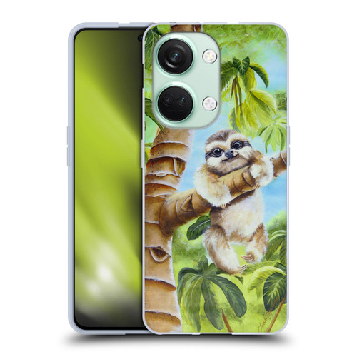 Lisa Sparling Creatures Cutest Sloth Soft Gel Case for OnePlus Nord 3 5G