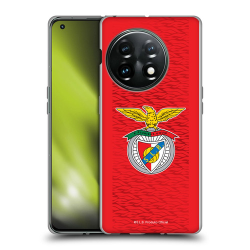 S.L. Benfica 2021/22 Crest Kit Home Soft Gel Case for OnePlus 11 5G