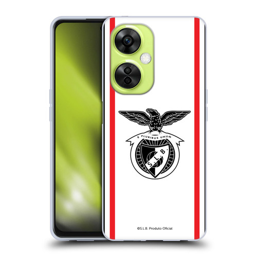 S.L. Benfica 2021/22 Crest Kit Away Soft Gel Case for OnePlus Nord CE 3 Lite 5G