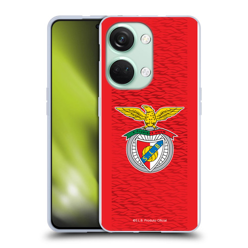 S.L. Benfica 2021/22 Crest Kit Home Soft Gel Case for OnePlus Nord 3 5G