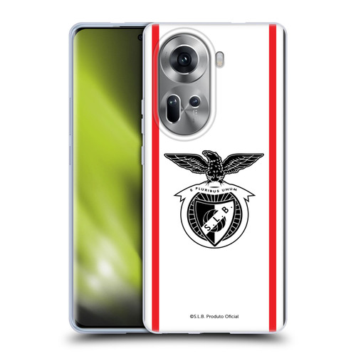 S.L. Benfica 2021/22 Crest Kit Away Soft Gel Case for OPPO Reno11