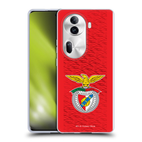 S.L. Benfica 2021/22 Crest Kit Home Soft Gel Case for OPPO Reno11 Pro