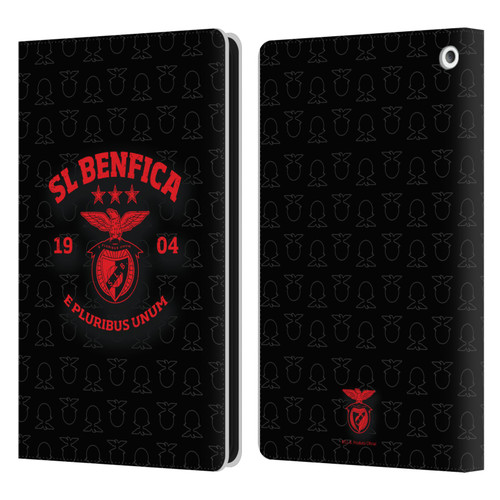 S.L. Benfica 2021/22 Crest E Pluribus Unum Leather Book Wallet Case Cover For Amazon Fire HD 8/Fire HD 8 Plus 2020