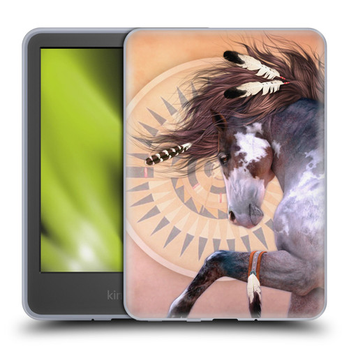 Laurie Prindle Fantasy Horse Native Spirit Soft Gel Case for Amazon Kindle 11th Gen 6in 2022