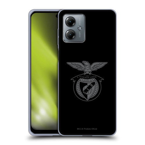 S.L. Benfica 2021/22 Crest Black Soft Gel Case for Motorola Moto G14