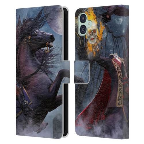 Laurie Prindle Fantasy Horse Sleepy Hollow Warrior Leather Book Wallet Case Cover For Samsung Galaxy M04 5G / A04e