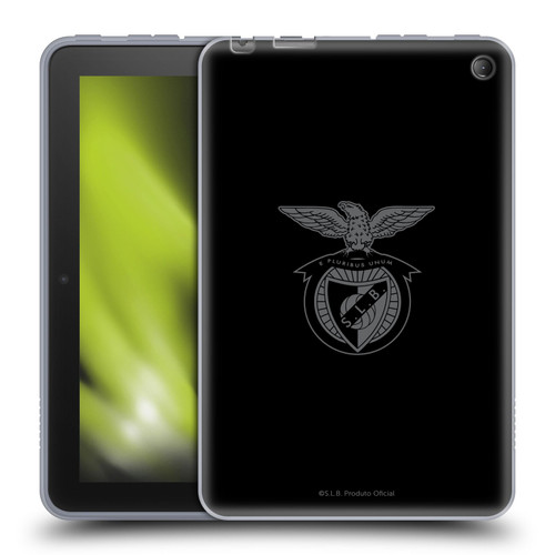 S.L. Benfica 2021/22 Crest Black Soft Gel Case for Amazon Fire 7 2022