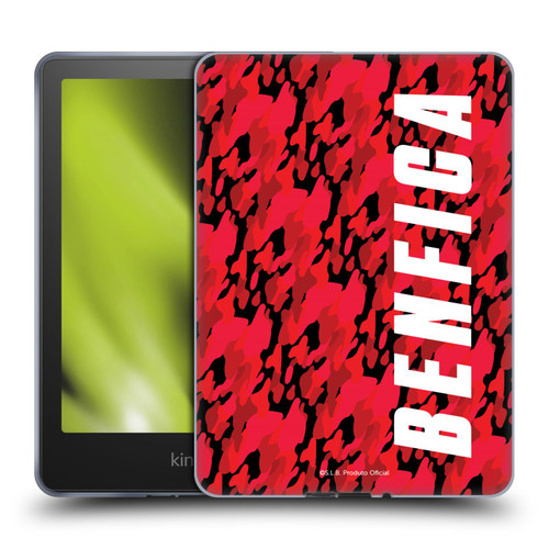 S.L. Benfica 2021/22 Crest Camouflage Soft Gel Case for Amazon Kindle Paperwhite 5 (2021)