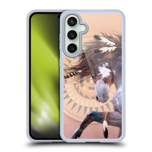 Laurie Prindle Fantasy Horse Native Spirit Soft Gel Case for Samsung Galaxy S23 FE 5G