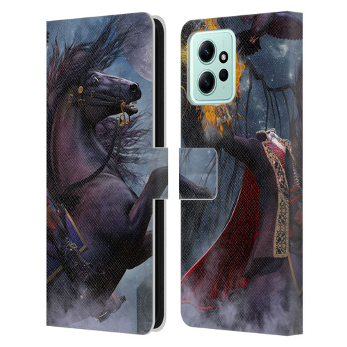 Laurie Prindle Fantasy Horse Sleepy Hollow Warrior Leather Book Wallet Case Cover For Xiaomi Redmi 12