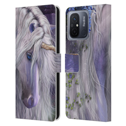 Laurie Prindle Fantasy Horse Moonlight Serenade Unicorn Leather Book Wallet Case Cover For Xiaomi Redmi 12C
