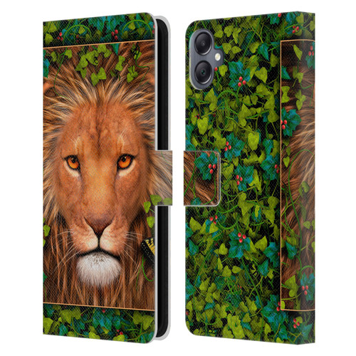 Laurie Prindle Lion Return Of The King Leather Book Wallet Case Cover For Samsung Galaxy A05