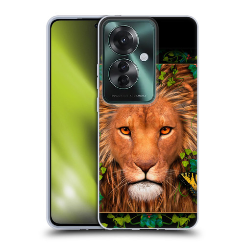Laurie Prindle Lion Return Of The King Soft Gel Case for OPPO Reno11 F 5G / F25 Pro 5G