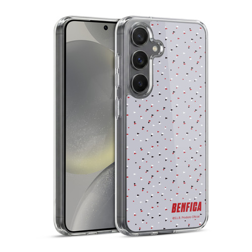 S.L. Benfica 2021/22 Crest Triangles Soft Gel Case for Samsung Galaxy S24 5G