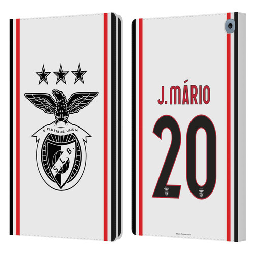 S.L. Benfica 2021/22 Players Away Kit João Mário Leather Book Wallet Case Cover For Amazon Fire HD 10 / Plus 2021