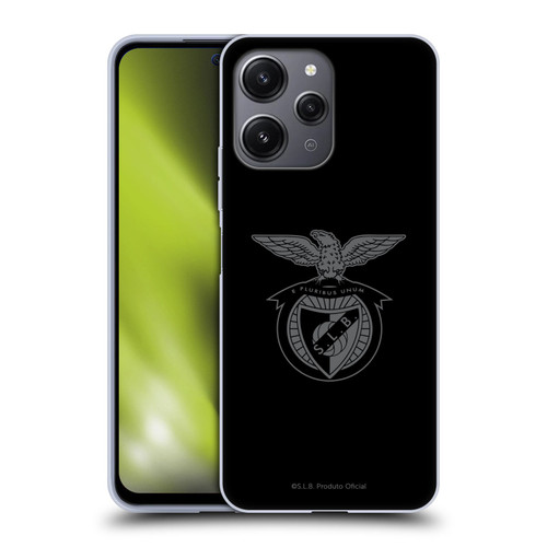 S.L. Benfica 2021/22 Crest Black Soft Gel Case for Xiaomi Redmi 12