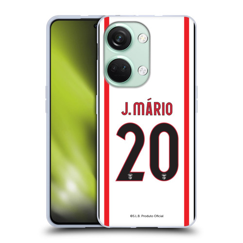 S.L. Benfica 2021/22 Players Away Kit João Mário Soft Gel Case for OnePlus Nord 3 5G