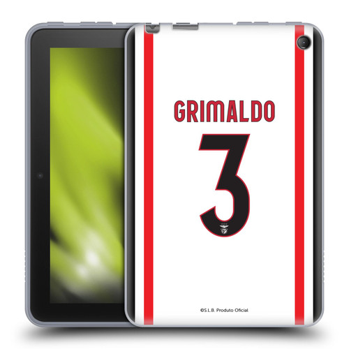 S.L. Benfica 2021/22 Players Away Kit Álex Grimaldo Soft Gel Case for Amazon Fire 7 2022