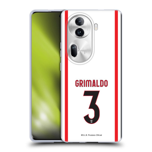 S.L. Benfica 2021/22 Players Away Kit Álex Grimaldo Soft Gel Case for OPPO Reno11 Pro