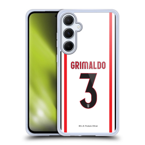 S.L. Benfica 2021/22 Players Away Kit Álex Grimaldo Soft Gel Case for Samsung Galaxy A55 5G