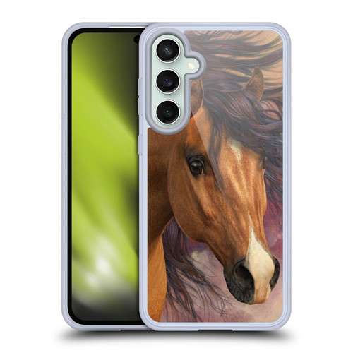 Laurie Prindle Western Stallion Flash Soft Gel Case for Samsung Galaxy S23 FE 5G