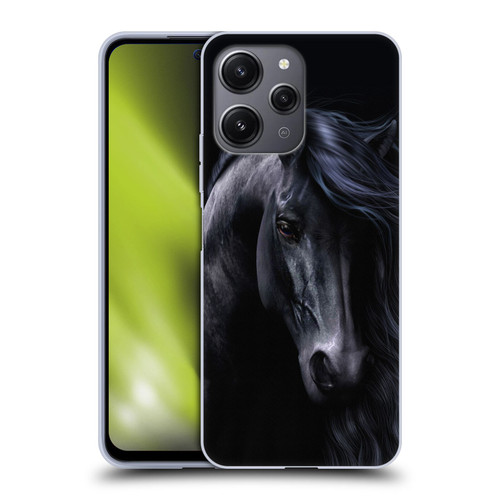Laurie Prindle Western Stallion The Black Soft Gel Case for Xiaomi Redmi 12