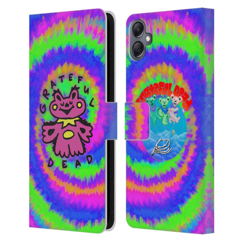 Grateful Dead Trends Dancing Bear Colorful Leather Book Wallet Case Cover For Samsung Galaxy A05