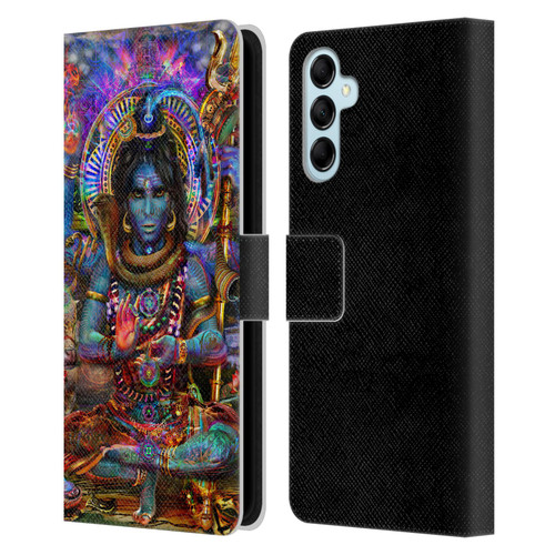 Jumbie Art Gods and Goddesses Shiva Leather Book Wallet Case Cover For Samsung Galaxy M14 5G