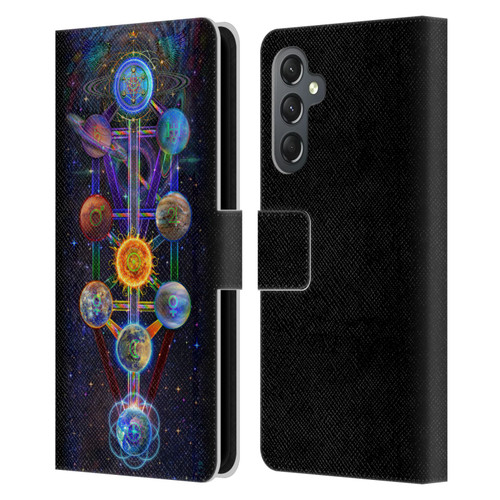 Jumbie Art Visionary Tree Of Life Leather Book Wallet Case Cover For Samsung Galaxy A25 5G