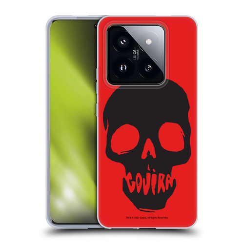 Gojira Graphics Skull Mouth Soft Gel Case for Xiaomi 14 Pro