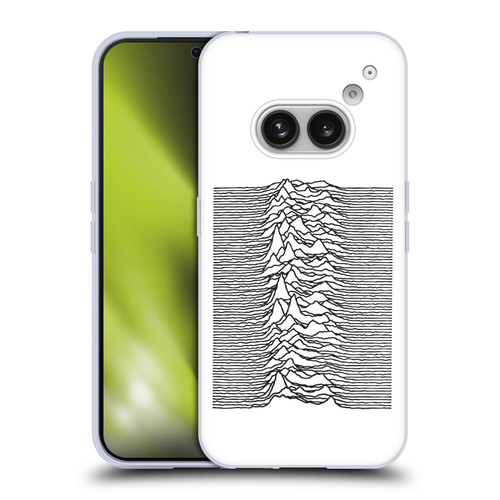 Joy Division Graphics Pulsar Waves Soft Gel Case for Nothing Phone (2a)
