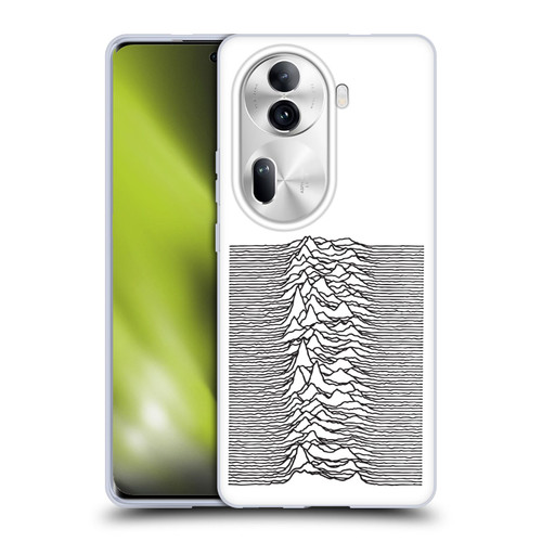 Joy Division Graphics Pulsar Waves Soft Gel Case for OPPO Reno11 Pro