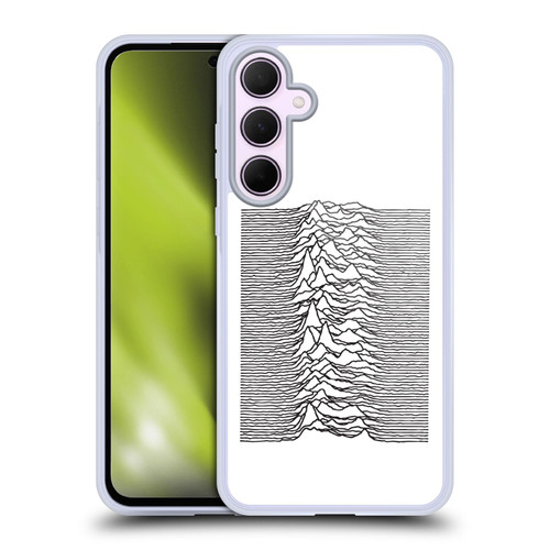 Joy Division Graphics Pulsar Waves Soft Gel Case for Samsung Galaxy A35 5G