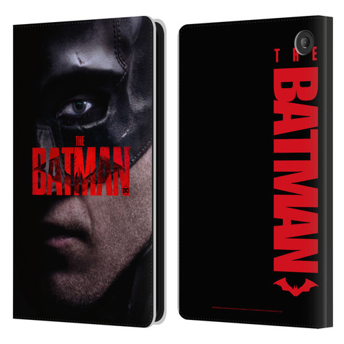 The Batman Posters Close Up Leather Book Wallet Case Cover For Amazon Fire 7 2022