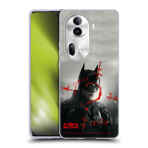 The Batman Posters Unmask The Truth Soft Gel Case for OPPO Reno11 Pro