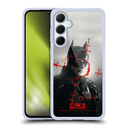 The Batman Posters Unmask The Truth Soft Gel Case for Samsung Galaxy A55 5G