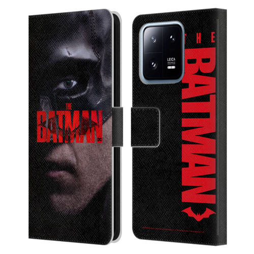 The Batman Posters Close Up Leather Book Wallet Case Cover For Xiaomi 13 Pro 5G