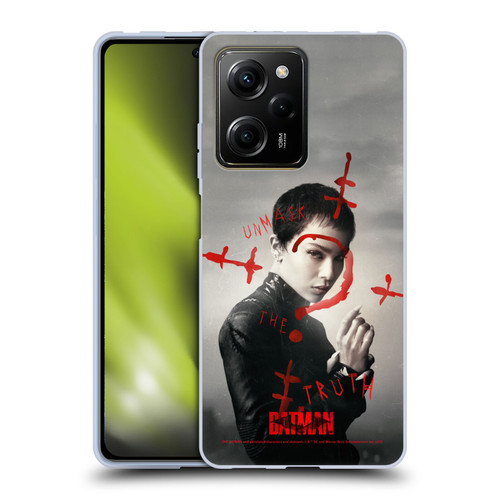 The Batman Posters Catwoman Unmask The Truth Soft Gel Case for Xiaomi Redmi Note 12 Pro 5G