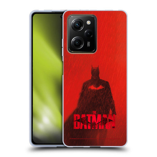 The Batman Posters Red Rain Soft Gel Case for Xiaomi Redmi Note 12 Pro 5G