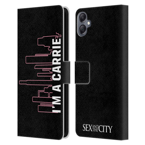 Sex and The City: Television Series Characters Carrie Leather Book Wallet Case Cover For Samsung Galaxy A05