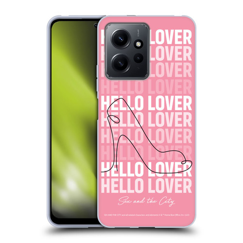 Sex and The City: Television Series Characters Hello Lover Carrie Soft Gel Case for Xiaomi Redmi Note 12 4G