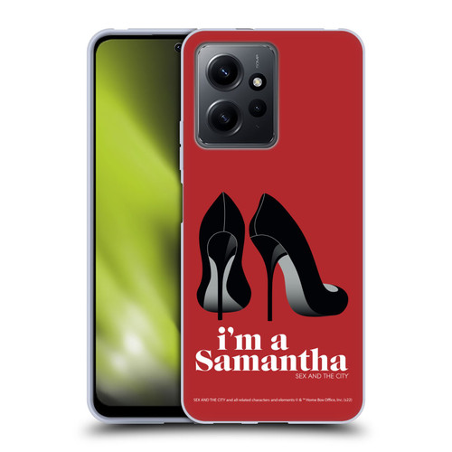 Sex and The City: Television Series Characters I'm A Samantha Soft Gel Case for Xiaomi Redmi Note 12 4G