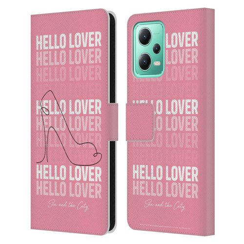 Sex and The City: Television Series Characters Hello Lover Carrie Leather Book Wallet Case Cover For Xiaomi Redmi Note 12 5G